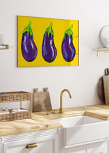 Aubergines Poster