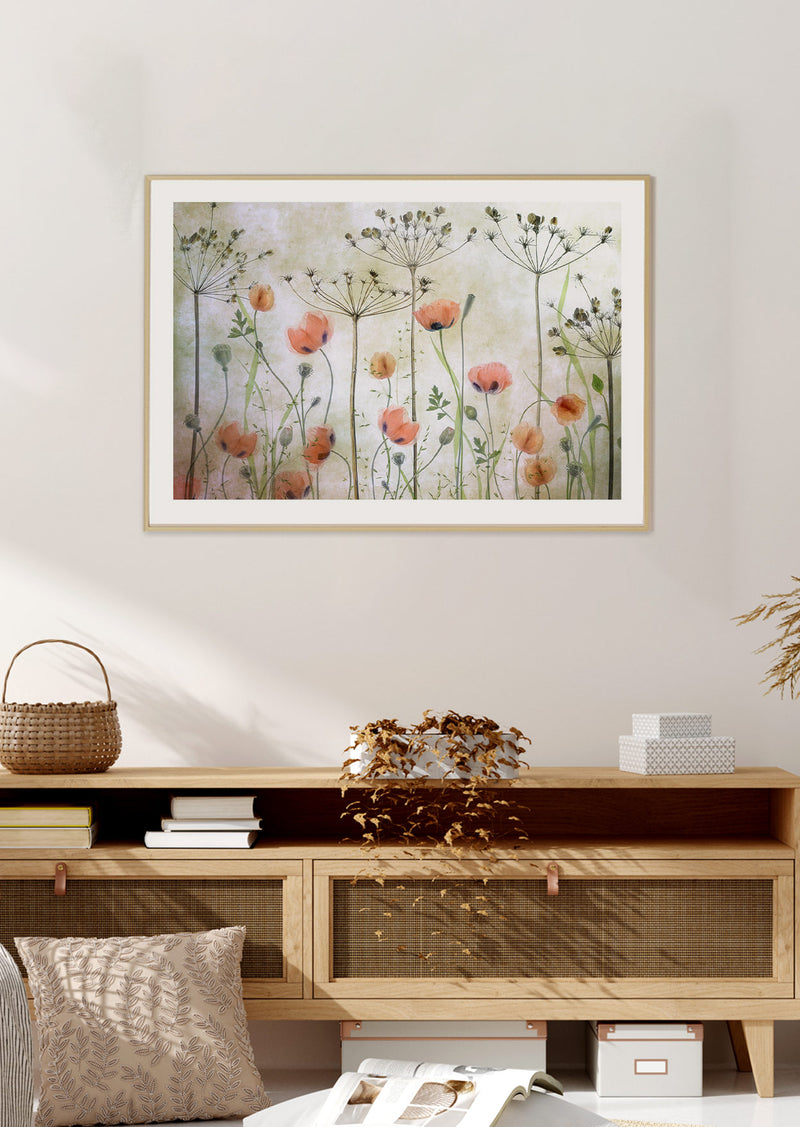 Poppy Meadow Poster